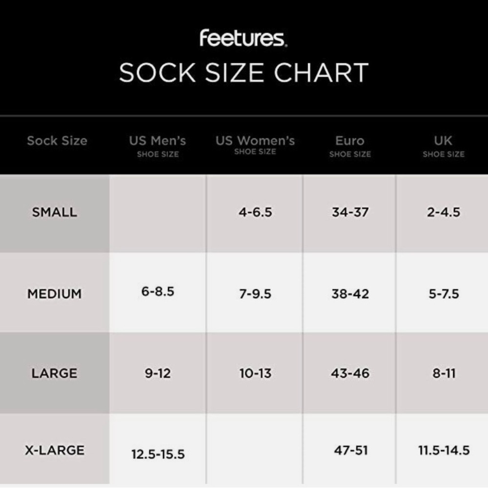 Feetures Elite Light Cushion Tab. 
Size: Large - NWOT - Picture 8 of 8